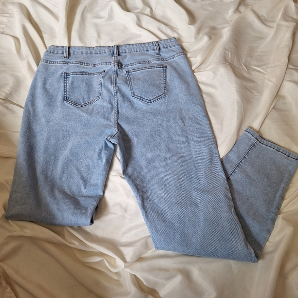 SHEIN Skinny Jeans Size XXL 14 Blue - Picture 2 of 5